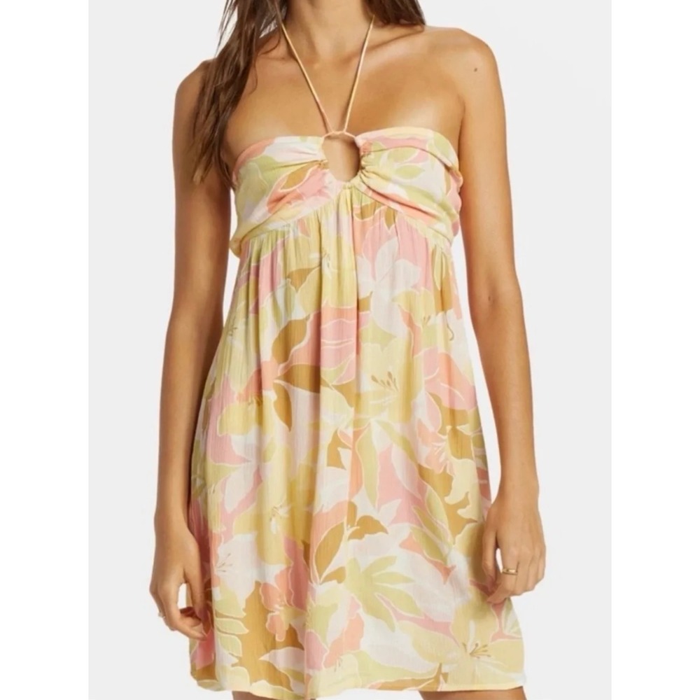 NEW Billabong Women's Happy Hour Mini Sundress Dress Size M NWT